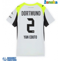 Borussia Dortmund Yan Couto #2 Gostujuci Dres za Ženska 2025-26 Kratak Rukav